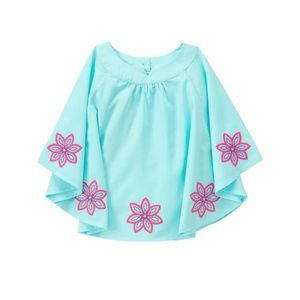 Gymboree floral cape NWOT